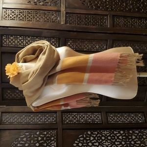Color block scarf Banana republic